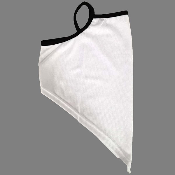 

Ear Hook Neck Gaiter, White