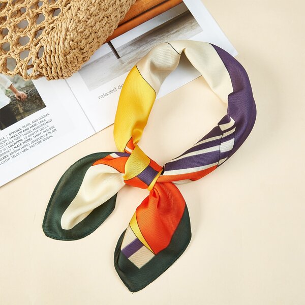 

Color Block Bandana, Multicolor