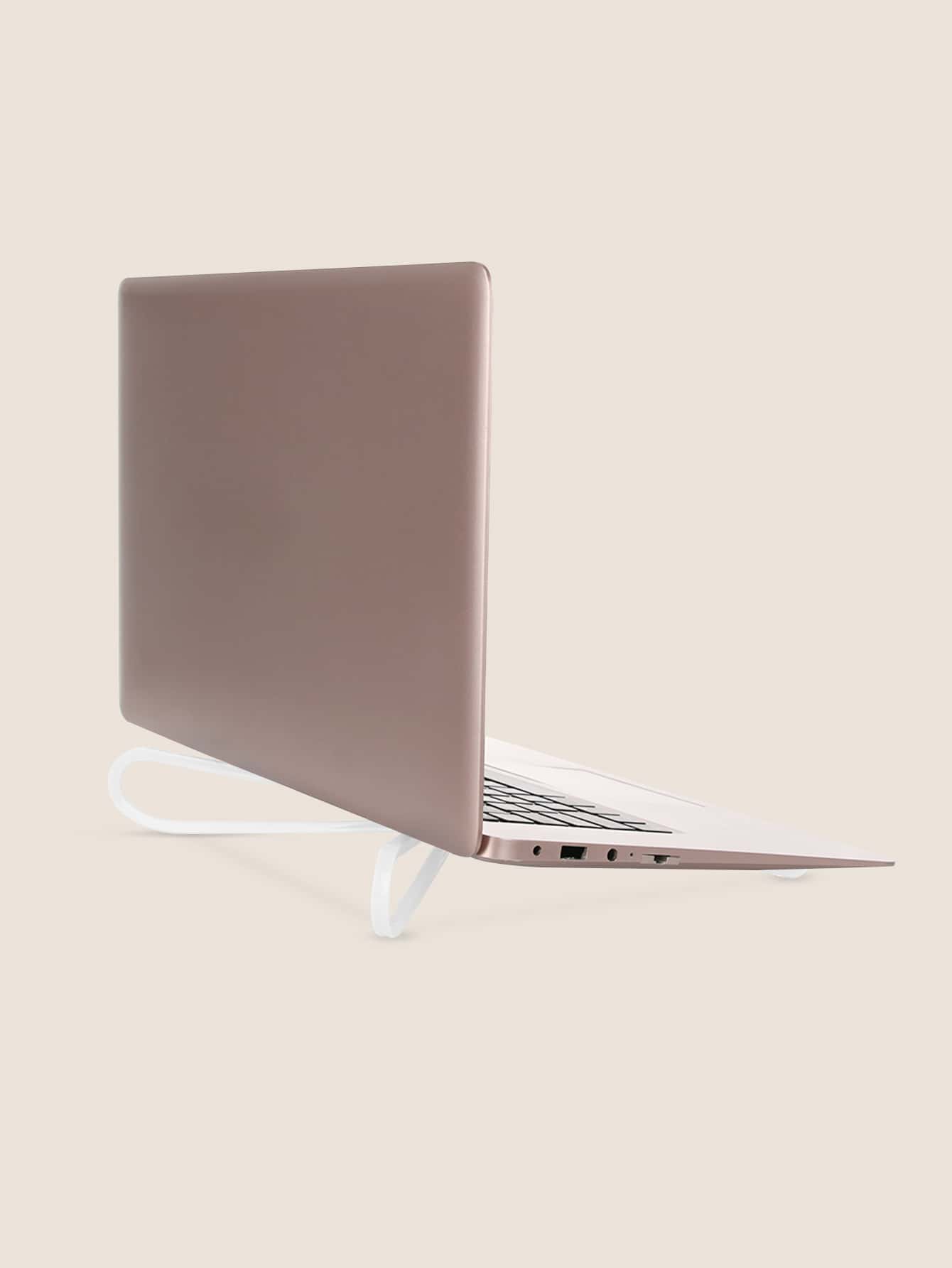 X形筆記本電腦支架 - 白色 - 查看 1