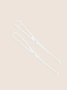 X形筆記本電腦支架 - 白色 - 查看 2