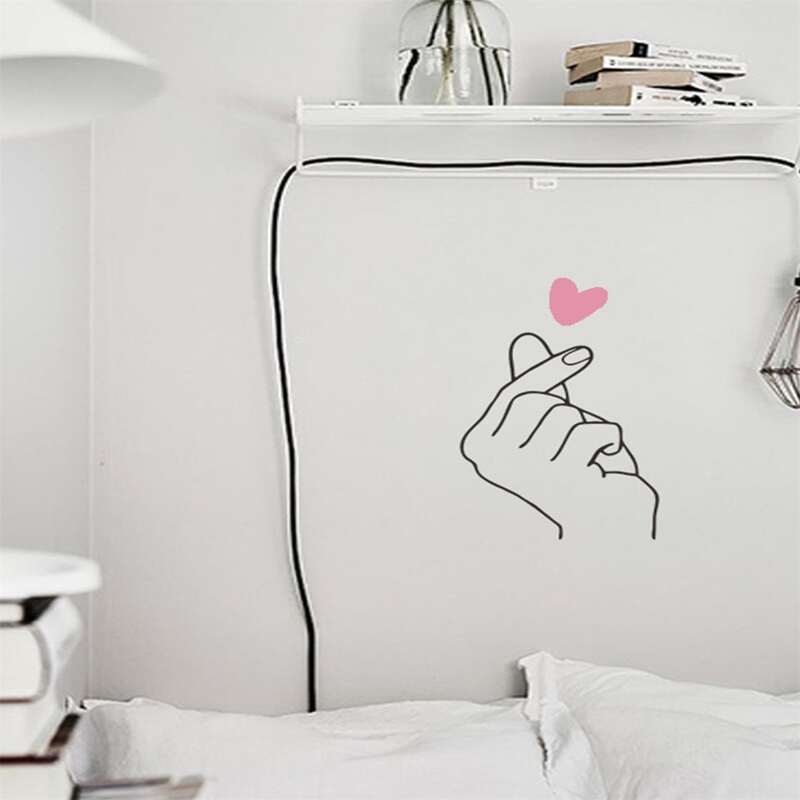 

Heart Wall Sticker, Multicolor