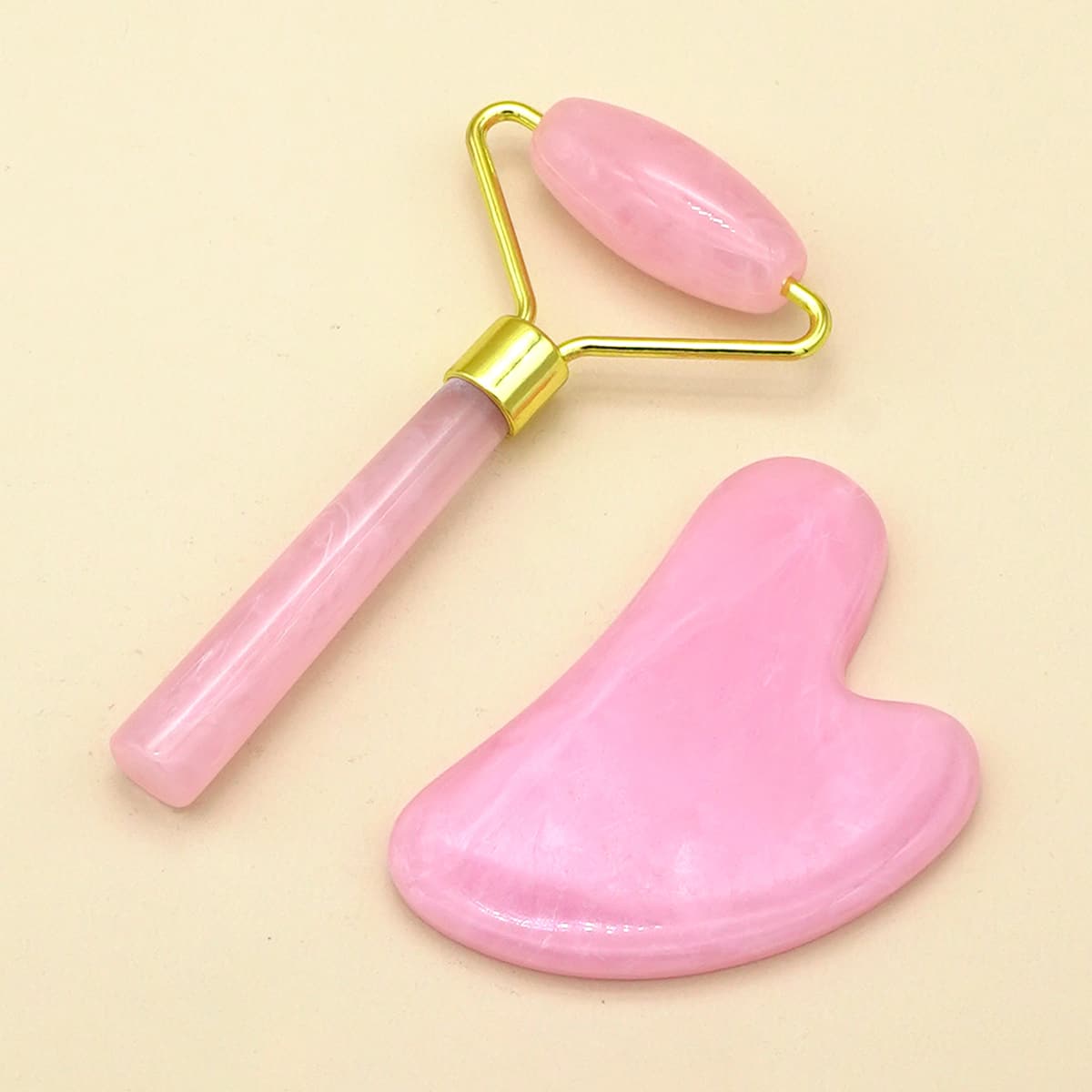 

1pc Massage Roller & 1pc Massage Board, Pink