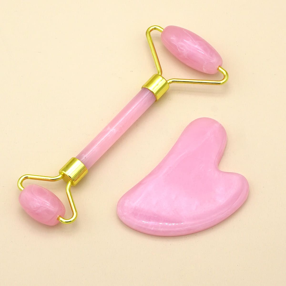 

1pc Massage Roller & 1pc Massage Board, Pink