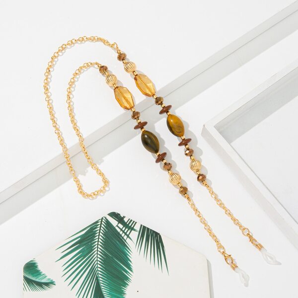 

Bead Decor Glasses Chain, Multicolor