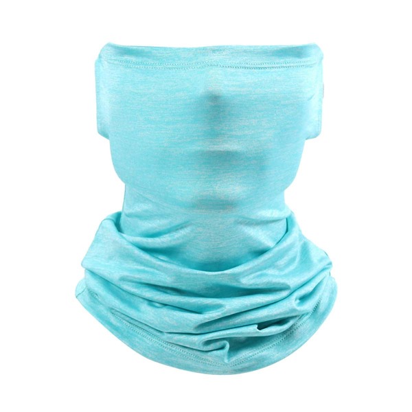 

Ear Hook Neck Gaiter, Mint blue