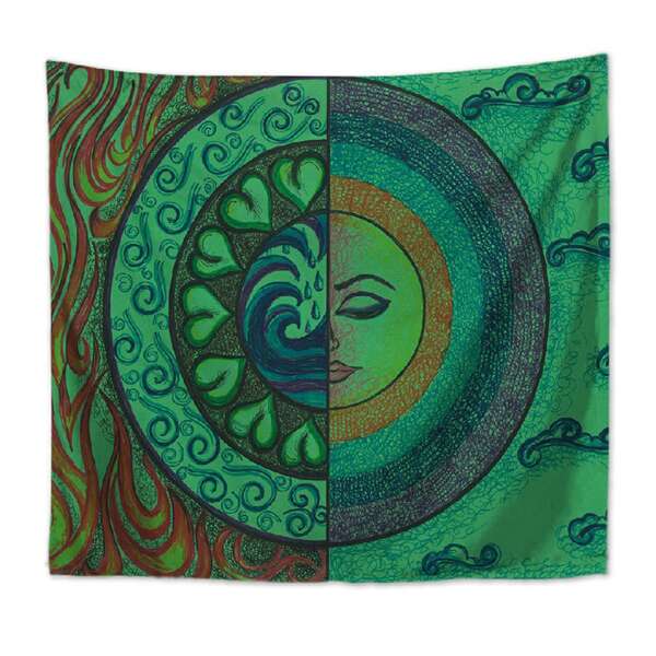 

Sun Print Tapestry, Multicolor