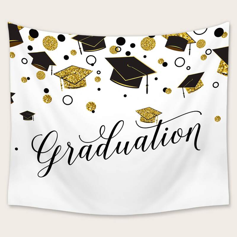 

Graduation Print Tapestry, Multicolor