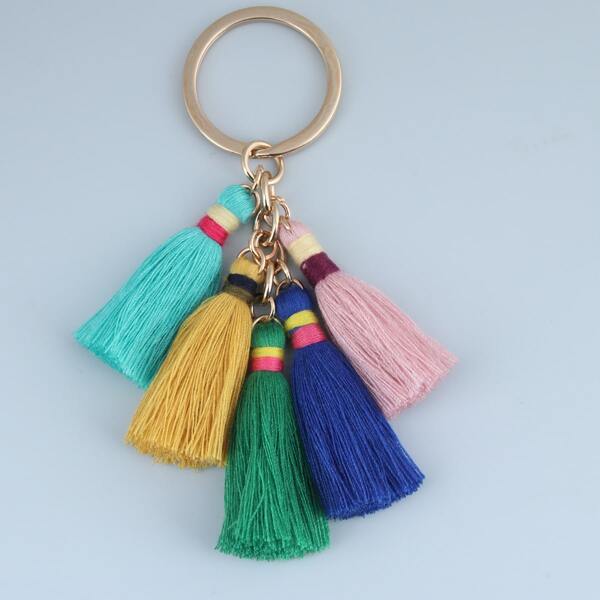 

Tassel Pendant Keychain, Multicolor