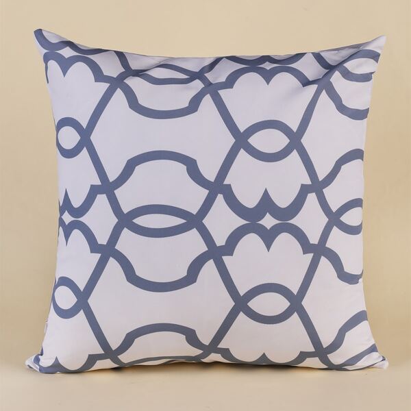 

Geometric Pattern Cushion Cover Without Filler, Multicolor