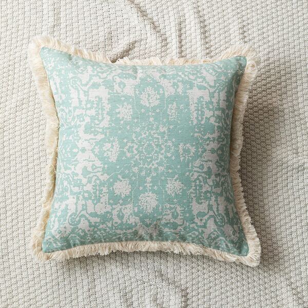 

Tassel Trim Cushion Cover Without Filler, Multicolor