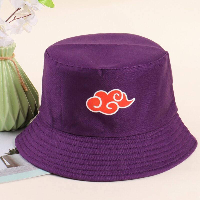

Cloud Print Bucket Hat, Purple
