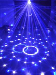 1pc USB Powered Remote Control/Voice Control With 7 Modes Disco Stage Laser Lights For Gatherings, Parties, Birthday Parties, Graduation Parties, Projection Lights For Home Decoration, Atmosphere Lights - Multicolor - View 2