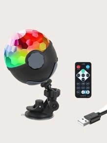 1pc USB Powered Remote Control/Voice Control With 7 Modes Disco Stage Laser Lights For Gatherings, Parties, Birthday Parties, Graduation Parties, Projection Lights For Home Decoration, Atmosphere Lights - Multicolor - View 5