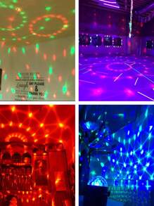 1pc USB Powered Remote Control/Voice Control With 7 Modes Disco Stage Laser Lights For Gatherings, Parties, Birthday Parties, Graduation Parties, Projection Lights For Home Decoration, Atmosphere Lights - Multicolor - View 7