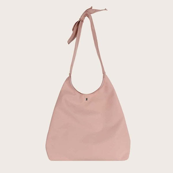 

Large Capacity Shoulder Bag, Pink
