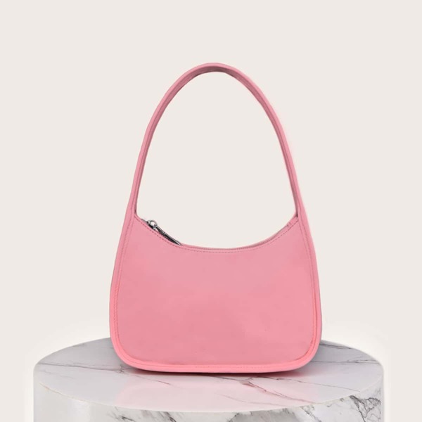

Minimalist Baguette Bag, Pink