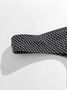 Calzoncillos sexy con textura para hombres - Blanco y Negro - Ver 3