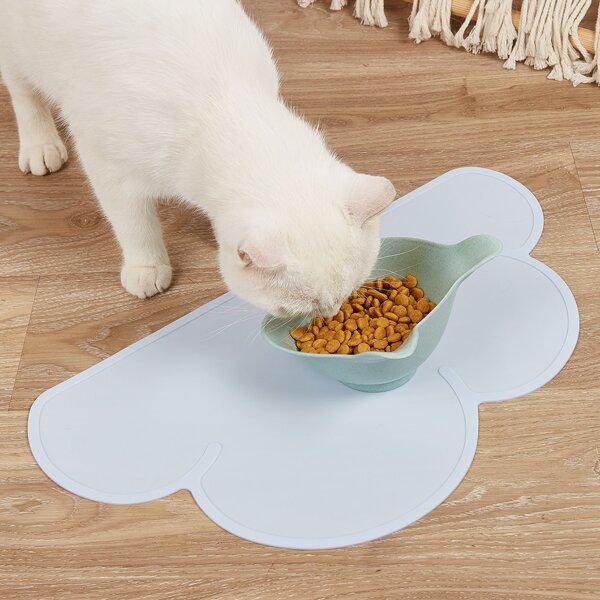 

Cloud Shaped Pet Placemat, Baby blue