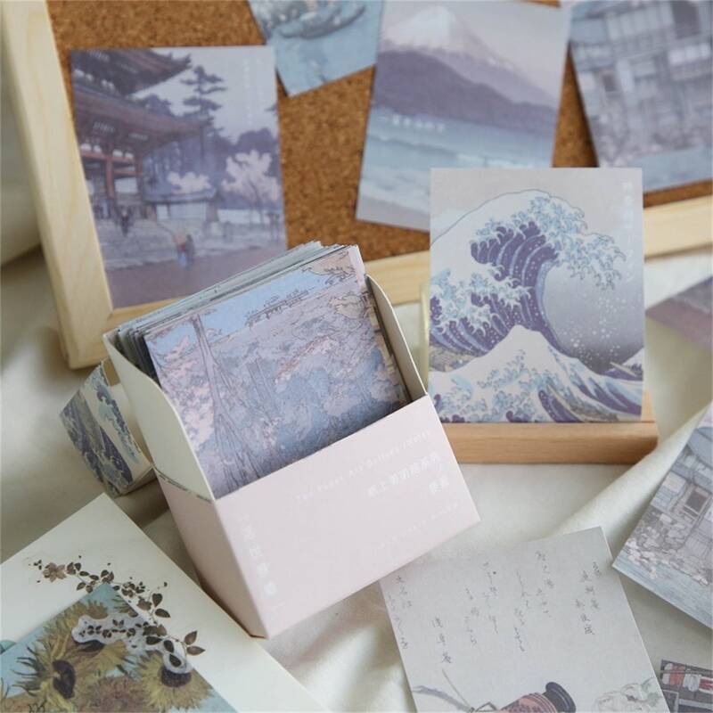 

200pcs Mix Pattern Note Paper, Multicolor