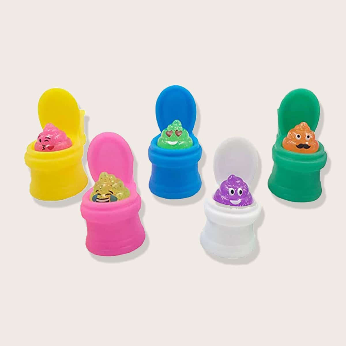 

1pc Random Toilet Squeeze Toy, Multicolor