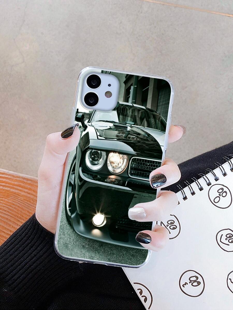 Carcasa Para Teléfono Con Diseño De Coche - Multicolor - Ver 1