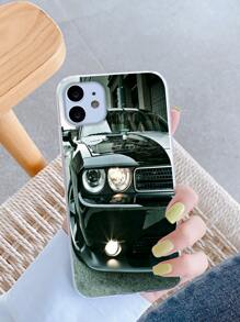 Carcasa Para Teléfono Con Diseño De Coche - Multicolor - Ver 3