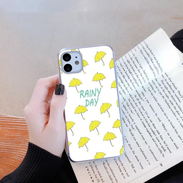 

Umbrella Pattern Phone Case, Multicolor