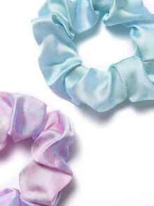 2入組髮圈 - 綠色 - 查看 3