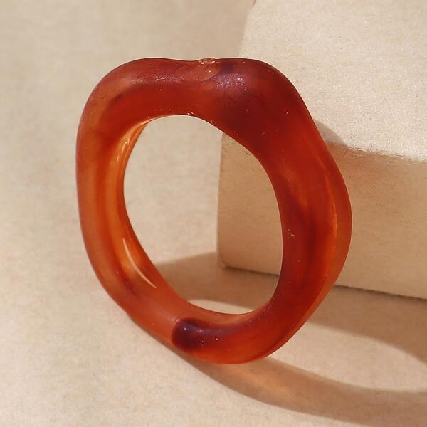 

Simple Solid Ring, Burgundy