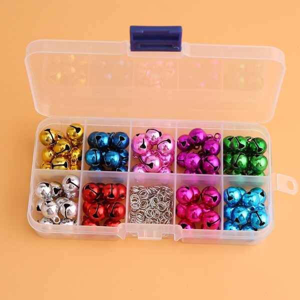 

1box Bell DIY Jewelry Accessory, Multicolor