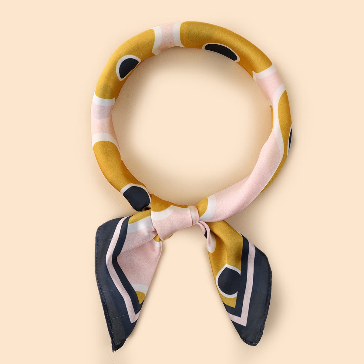 

Floral Pattern Scarf, Yellow