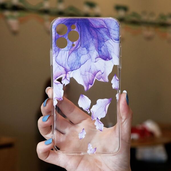 

Falling Leaf Clear Phone Case
