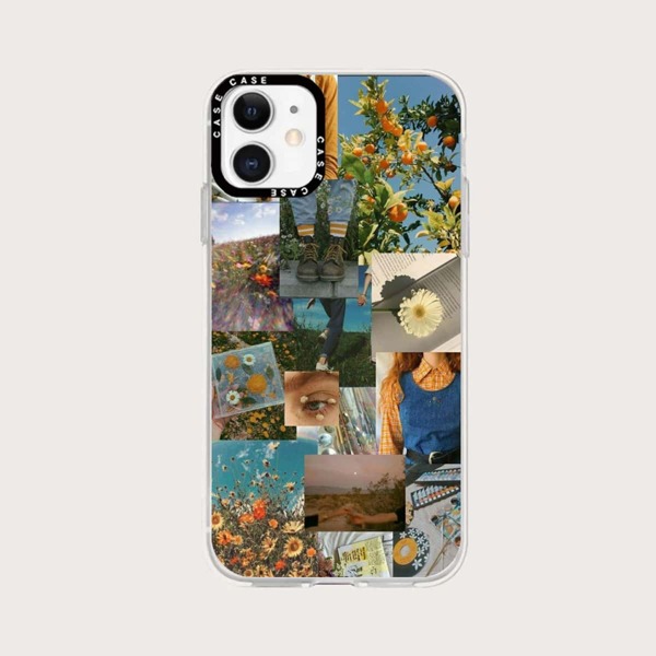 

Aesthetic Collage Phone Case, Multicolor