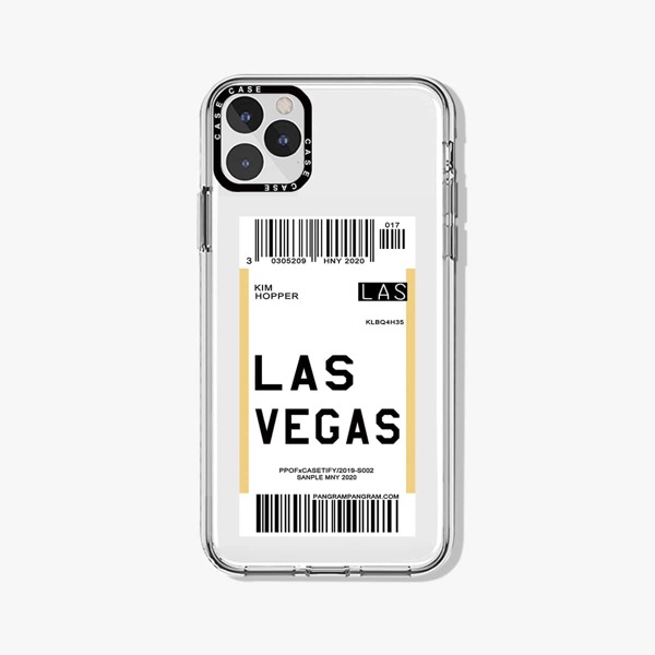 

Mix Label Phone Case, Clear