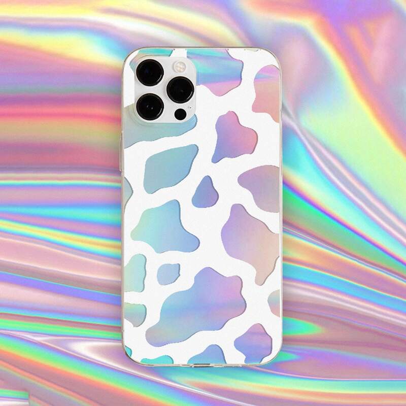 

Cow Holographic Phone Case, Multicolor