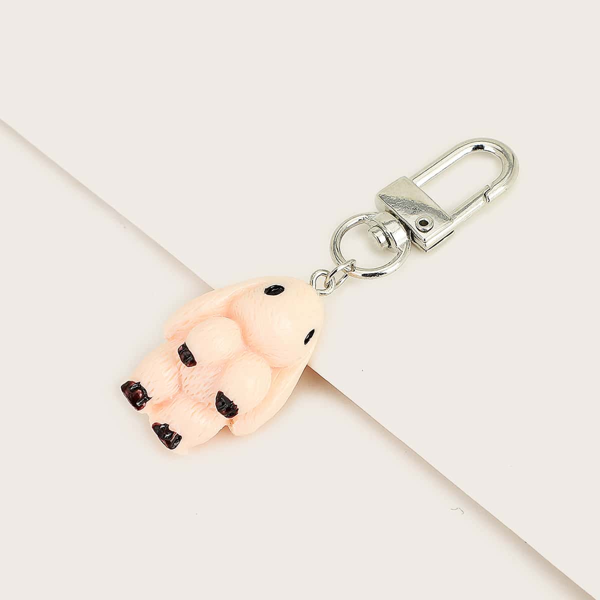 

Rabbit Bag Charm, Apricot