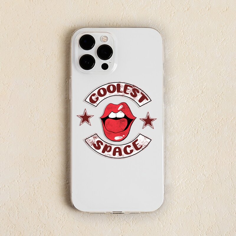

Letter Graphic Phone Case, Multicolor