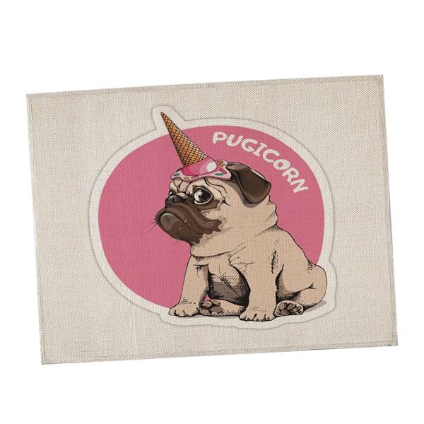 

Dog Print Placemat, Multicolor
