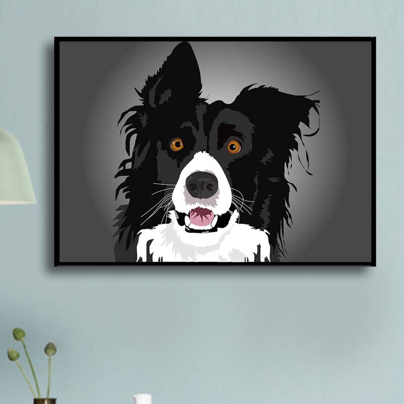 

Dog DIY Diamond Painting Without Frame, Multicolor