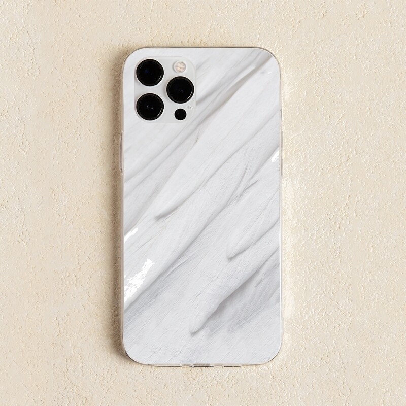 

Marble Print Phone Case, Multicolor
