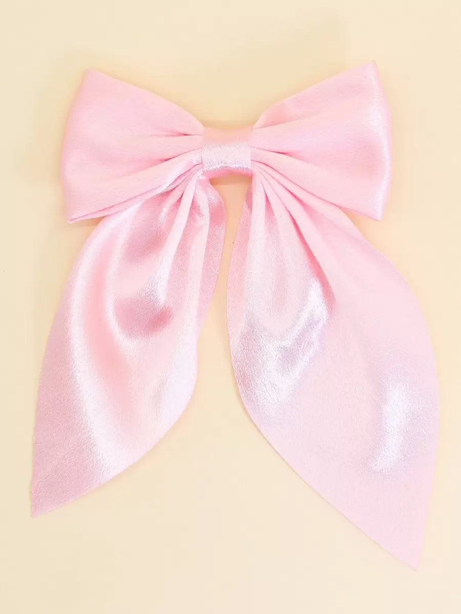 Toddler Girls Bow Hair Clip - Pink - View 1