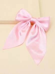 Toddler Girls Bow Hair Clip - Pink - View 2