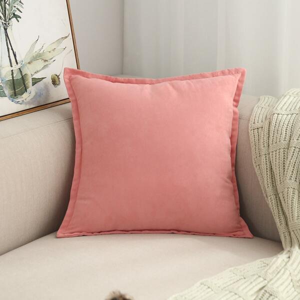 

Plain Cushion Cover Without Filler, Pink