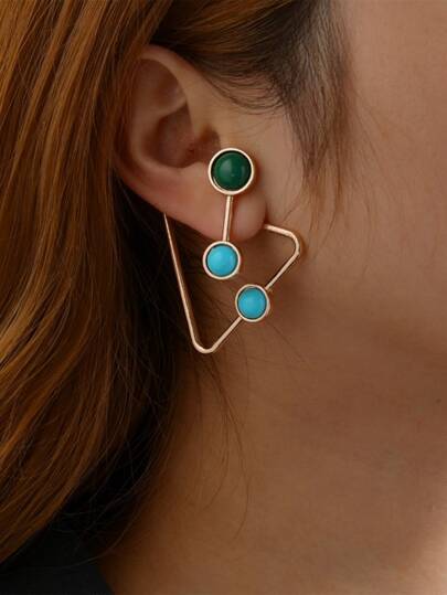 Geo Decor Earring Jackets