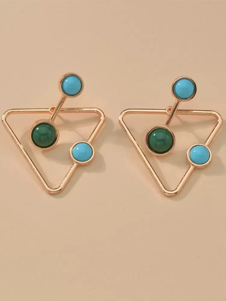 Geo Decor Earring Jackets