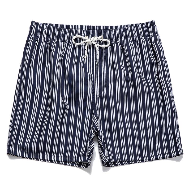 

Guys Striped Drawstring Shorts, Blue and white