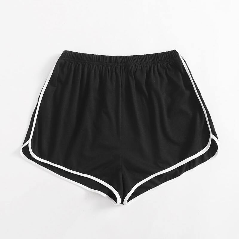 

Skeleton Graphic Shorts, Black