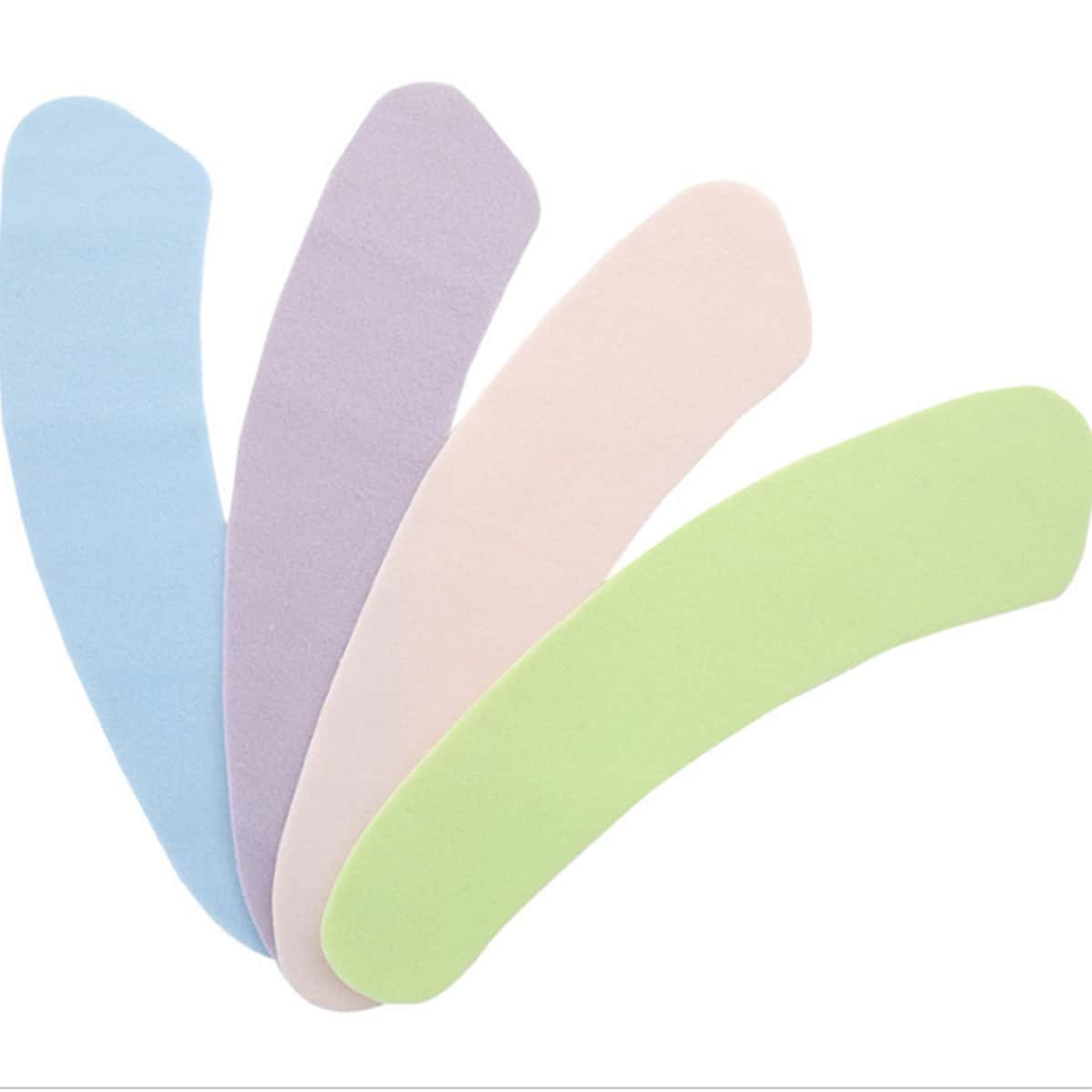 

1pair Toilet Seat Sticky Cushion, Multicolor