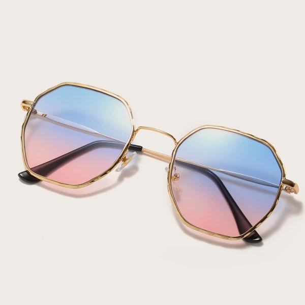 

Metal Frame Tinted Lens Sunglasses