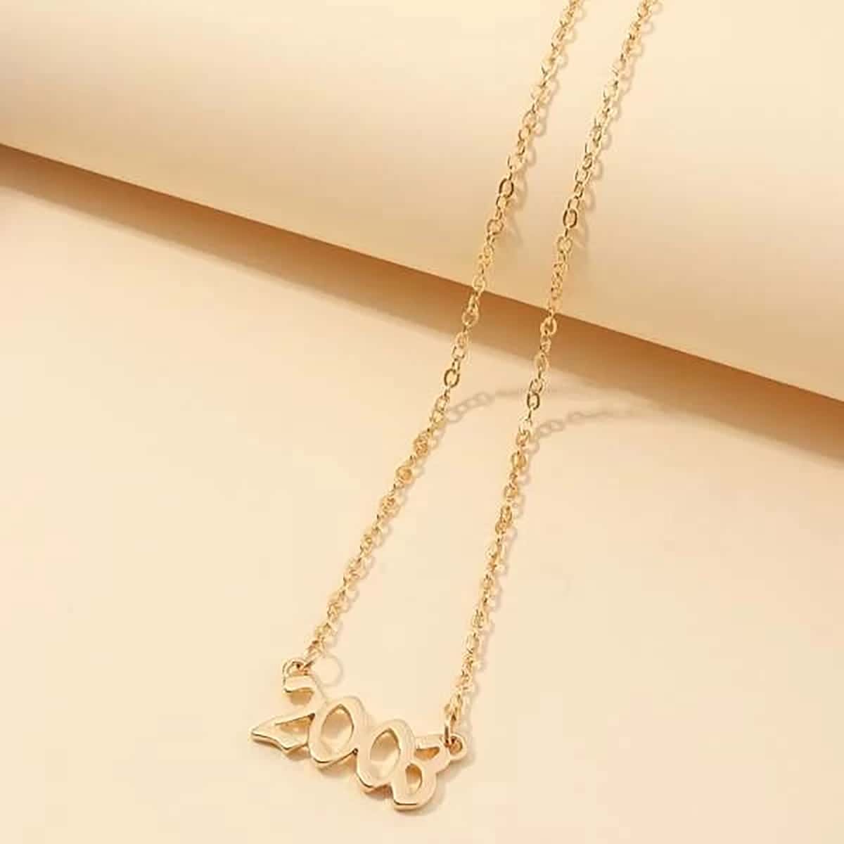 

Letter Pendant Necklace, Gold